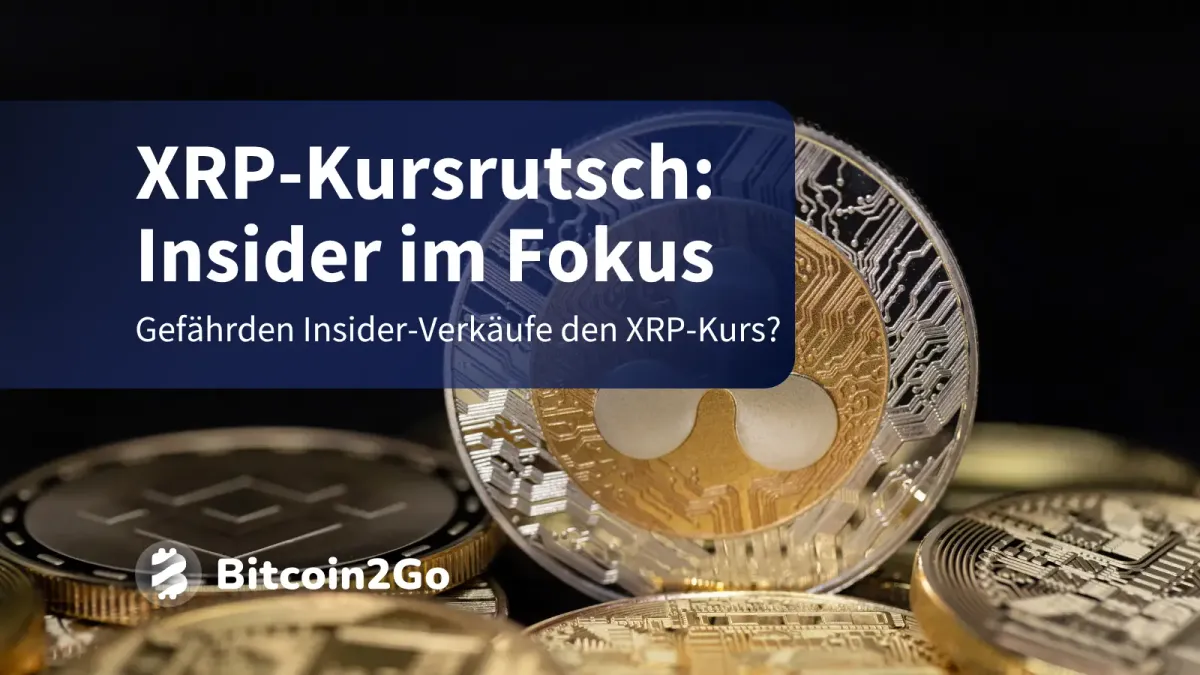 Ripple unter Druck, Gründer casht aus - Wie geht's mit XRP weiter?