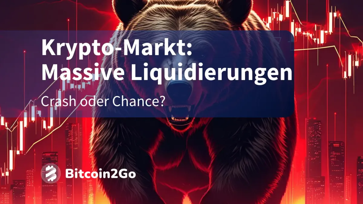 Krypto-Crash: Milliarden-Liquidationen erschüttern Markt