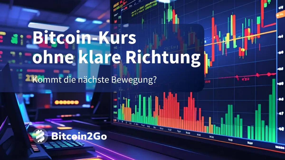 Bitcoin-Kurs bleibt richtungslos – Markt wartet auf Impulse
