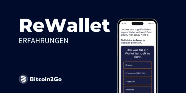 ReWallet Erfahrungen: Bitcoin & Ethereum Wallet wiederherstellen