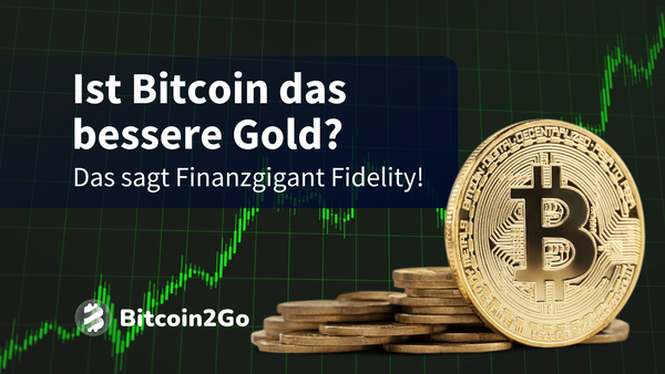 Darum betrachtet Fidelity Bitcoin als »exponentielles Gold«