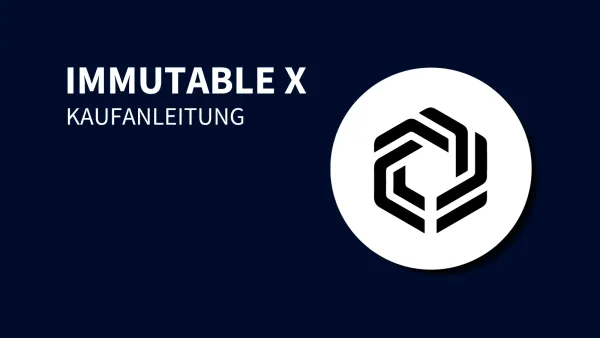 Immutable X kaufen