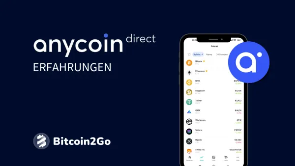 Anycoin Direct Test und Erfahrungen