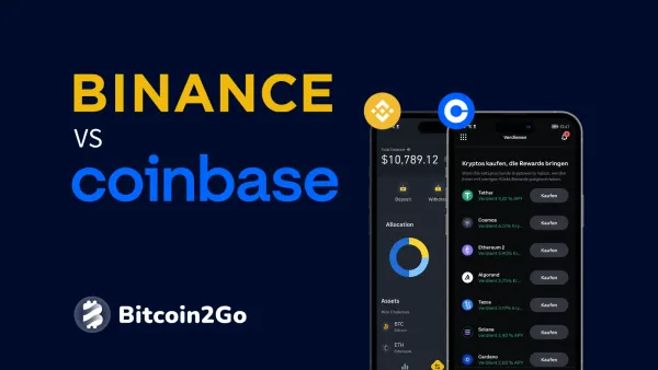 Binance vs Coinbase im Vergleich: Gebühren, Angebot & Support