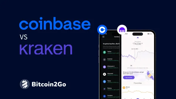 Coinbase vs Kraken im Vergleich: Gebühren, Angebot & Support