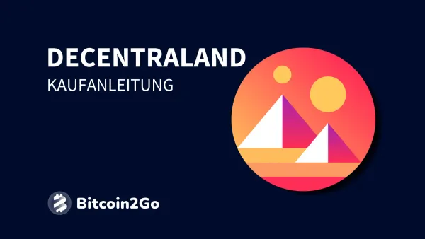 Decentraland kaufen: PayPal, Kreditkarte & Überweisung