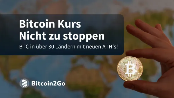 In diesen Ländern hat Bitcoin bereits ein neues ATH erreicht