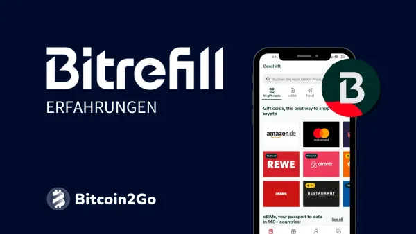 Bitrefill Test & Erfahrungen: Gutscheine kaufen mit Krypto
