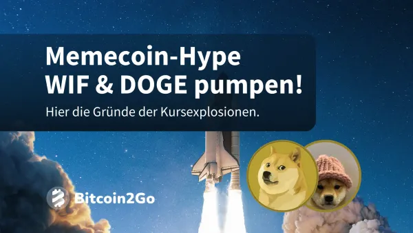 Dogecoin und Dogwifhat: Deshalb pumpen die beiden Memecoins