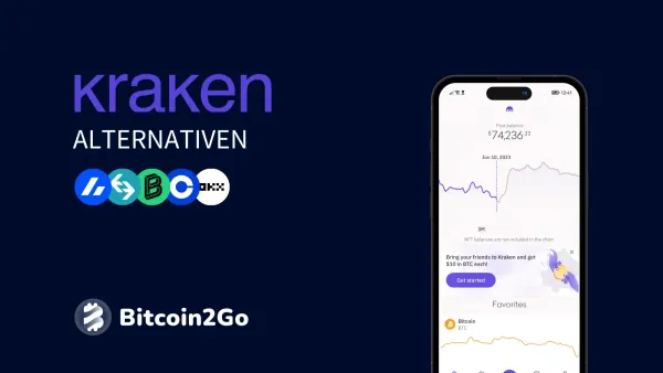 Kraken Alternativen: Die besten Anbieter im Vergleich