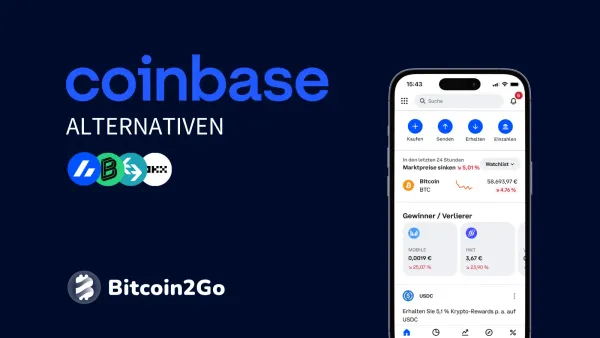 Coinbase Alternativen: Beste Anbieter im Vergleich