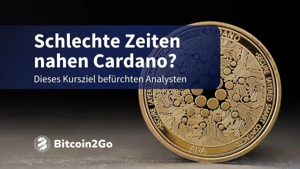 Cardano Preis Alarm: ADA könnte schon bald 50 % billiger sein
