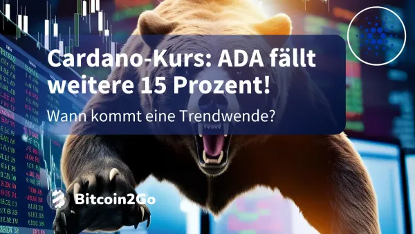 Cardano Kurs crasht! Droht jetzt der Totalabsturz?