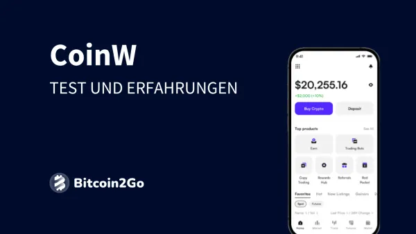 CoinW Test und Erfahrungen