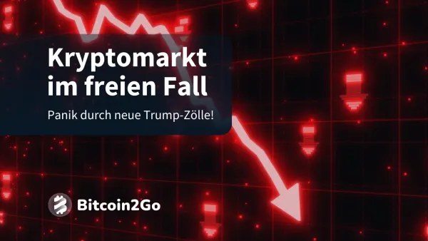 Krypto im freien Fall: Trump-Zölle lösen Panik aus