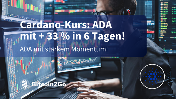 Cardano–Kurs: ADA mit starkem Momentum – Breakout voraus?