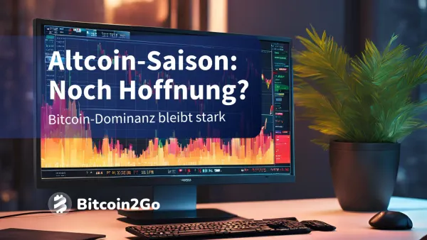 Altcoin-Season in Gefahr? Bitcoin-Dominanz bei 65 %