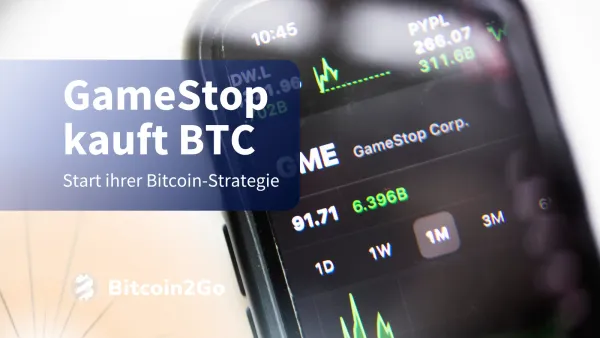 GameStop kauft Bitcoin: 4.710 BTC für 500 Mio. US-Dollar