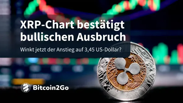XRP Kurs bricht bullisch aus: Preisanstieg auf $3,45?