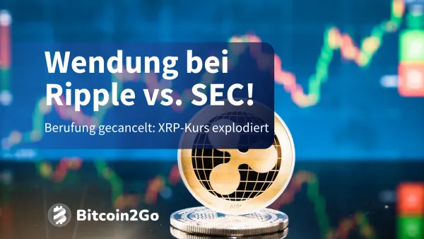 Ripple zieht Berufung zurück - XRP-Kurs nimmt Fahrt auf!