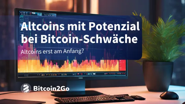 Trotz Bitcoin-Korrektur: Diese 4 Altcoins steigen im Kurs