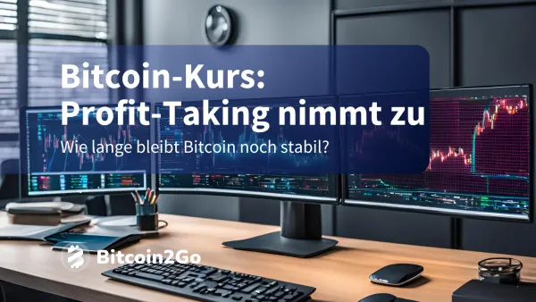 Bitcoin-Kurs-Rallye in Gefahr? Wale realisieren Profite