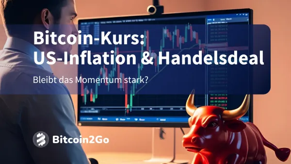 Bitcoin Kurs steigt nach positiven US-Inflationsdaten