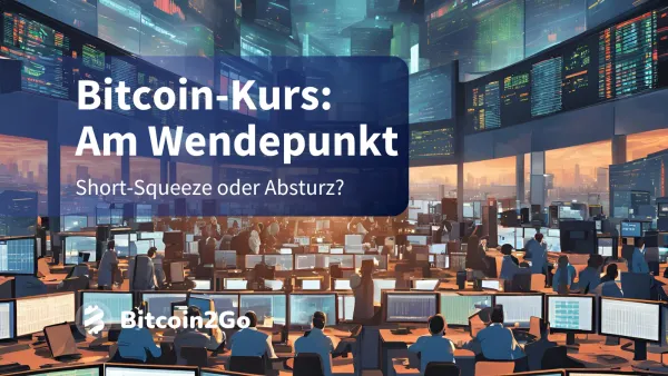 Bitcoin-Kurs: Funding-Rate negativ - folgt ein Short Squeeze?