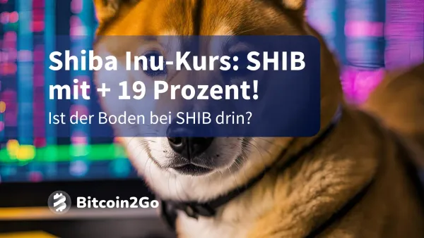 Shiba Inu Chartanalyse: SHIB mit 19 % Pump – und jetzt?