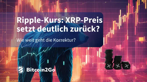 XRP–Kurs: Korrektur läuft – Wie tief geht der Rücksetzer?