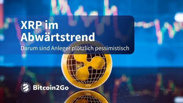 XRP Kurs (-5 %): Warum fällt der XRP-Preis heute?
