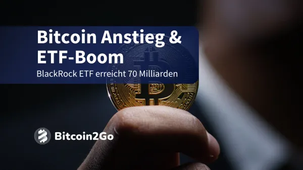 Bitcoin-Kurs im Fokus, BlackRocks IBIT bricht ETF-Rekord!