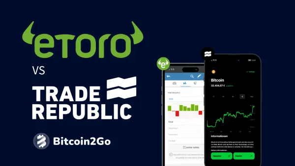 eToro vs Trade Republic im Vergleich: Gebühren, Angebot & Support
