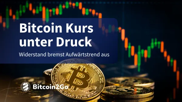 Bitcoin-Kurs: Warum korrigiert der BTC-Preis heute?