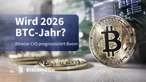 Bitcoin: Bitwise-CIO erwartet 2026 strukturellen Boom