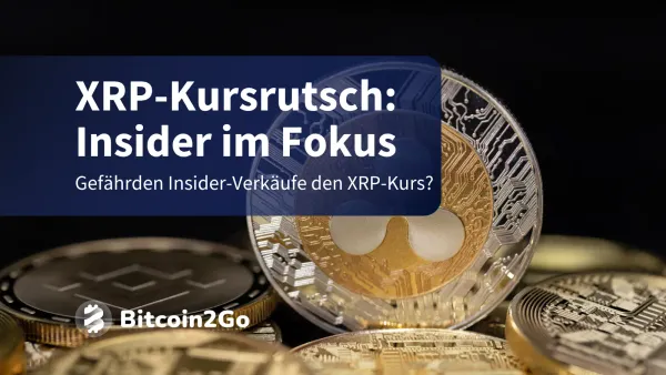 Ripple unter Druck, Gründer casht aus - Wie geht's mit XRP weiter?
