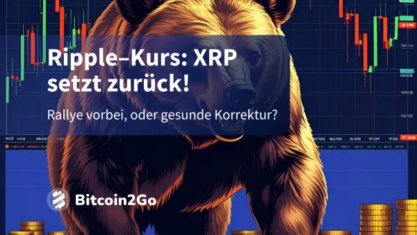 Ripple–Kurs bricht ein: Ist die XRP-Rallye vorbei?