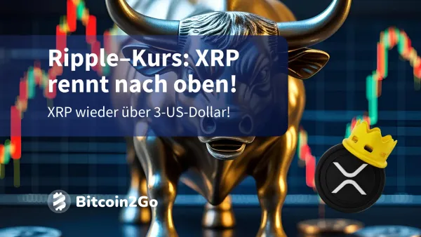 Ripple-Kurs: XRP über 3 US-Dollar – Rallye nimmt Fahrt auf!
