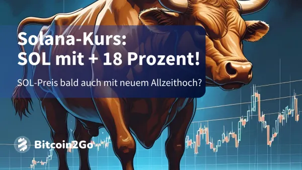 Solana-Kurs: SOL springt +18 Prozent! Rallye vor Allzeithoch?
