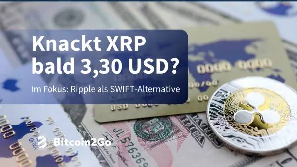 XRP Kurs kämpft um 3,30 US-Dollar – Ripple visiert SWIFT an