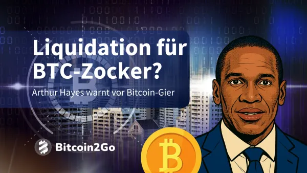 Bitcoin-Investoren im Risiko – Hayes warnt vor Totalverlust