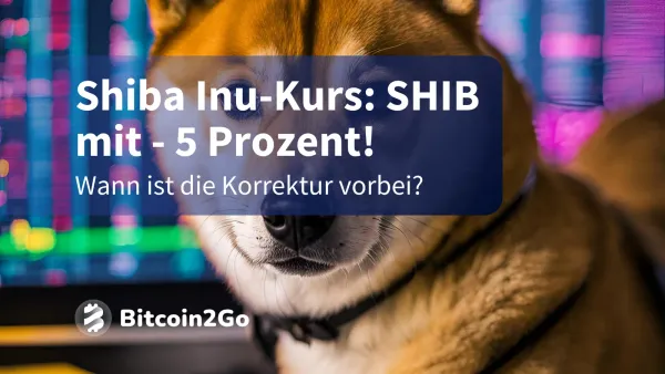 Shiba Inu–Kurs: SHIB im Minus – Chance auf Erholung?