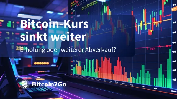 Bitcoin-Kurs fällt unter 109.000 USD – Trendwende naht?