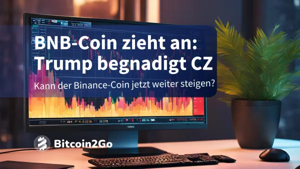 BNB-Kurs legt zu nach Begnadigung von Binance-Gründer CZ